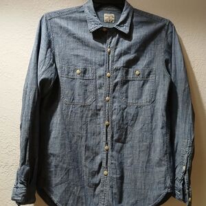 J. Crew Chambray Cotton Shirt